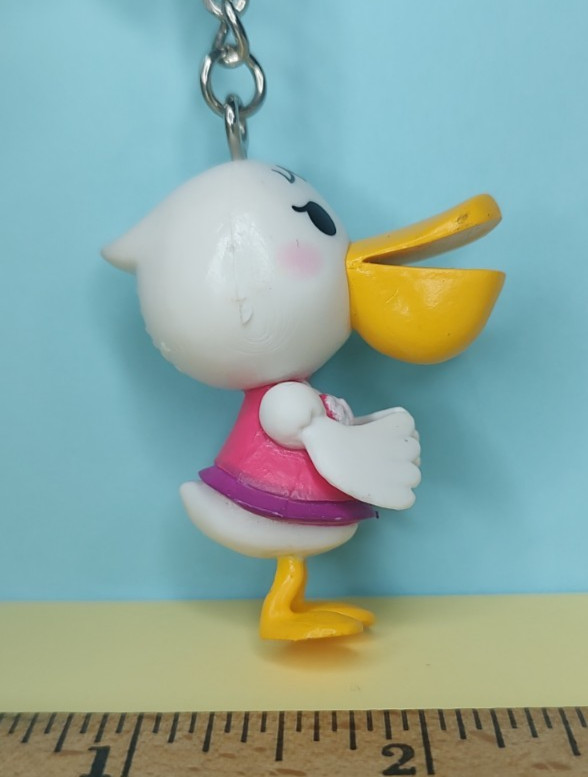 Animal Crossing PELLY Backpack Buddies Clip-on Keychain