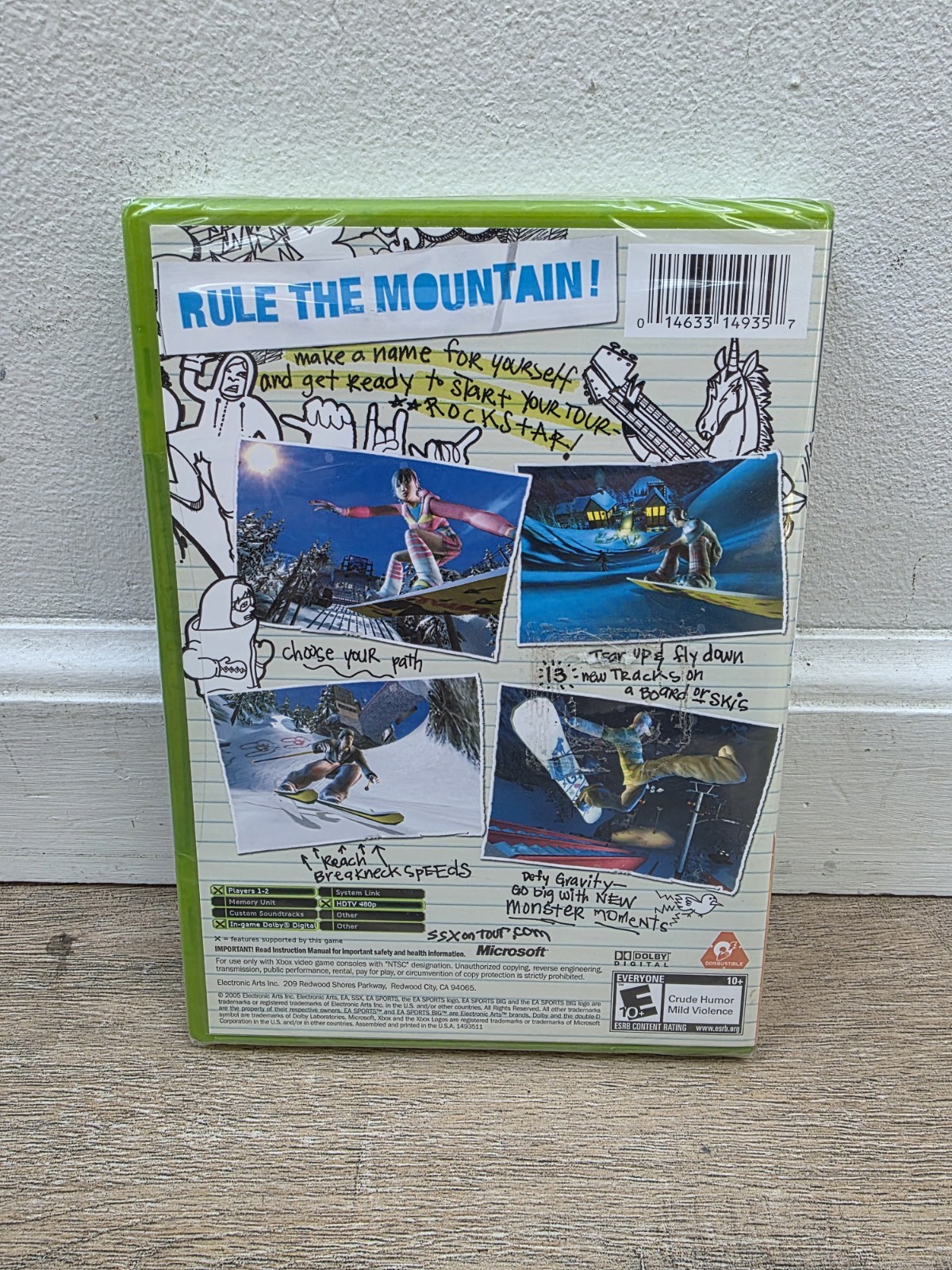 SSX On Tour Microsoft Xbox new