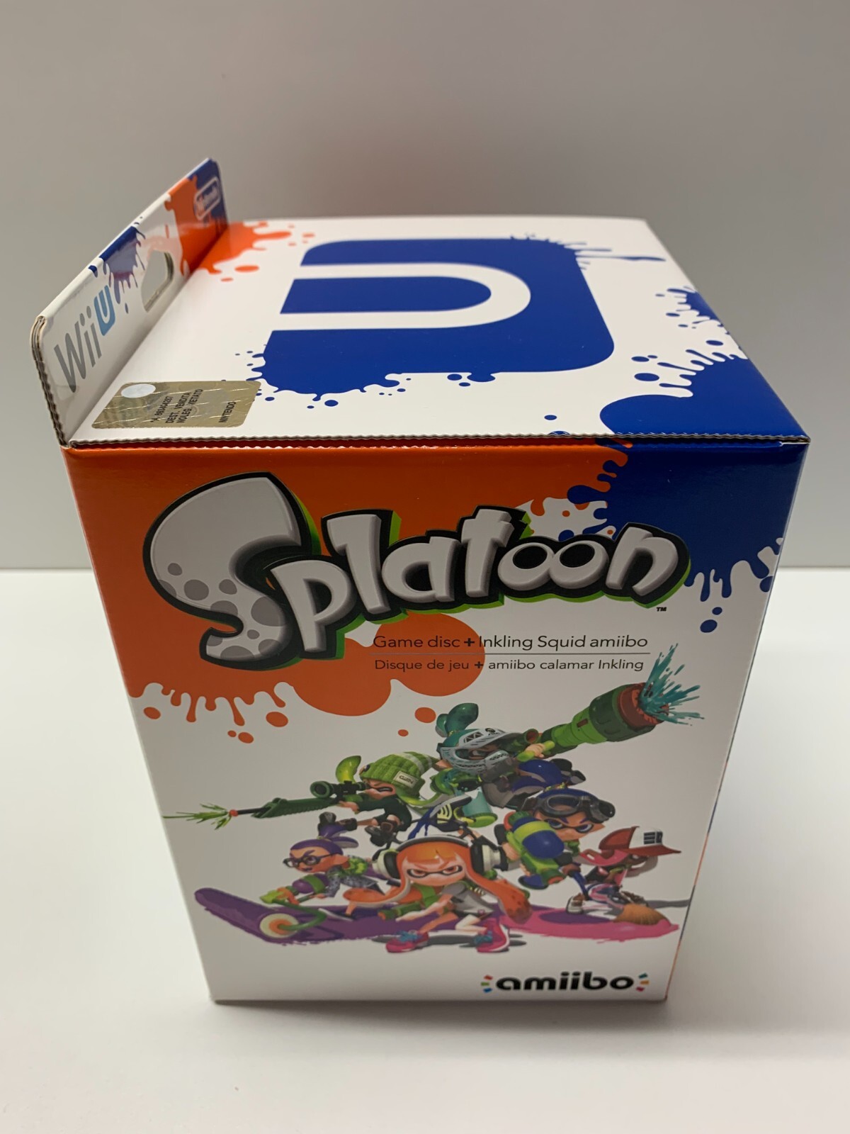 SPLATOON LIMITED EDITION + AMIIBO NINTENDO WIIU WII U – NEW PAL VERSION NEW