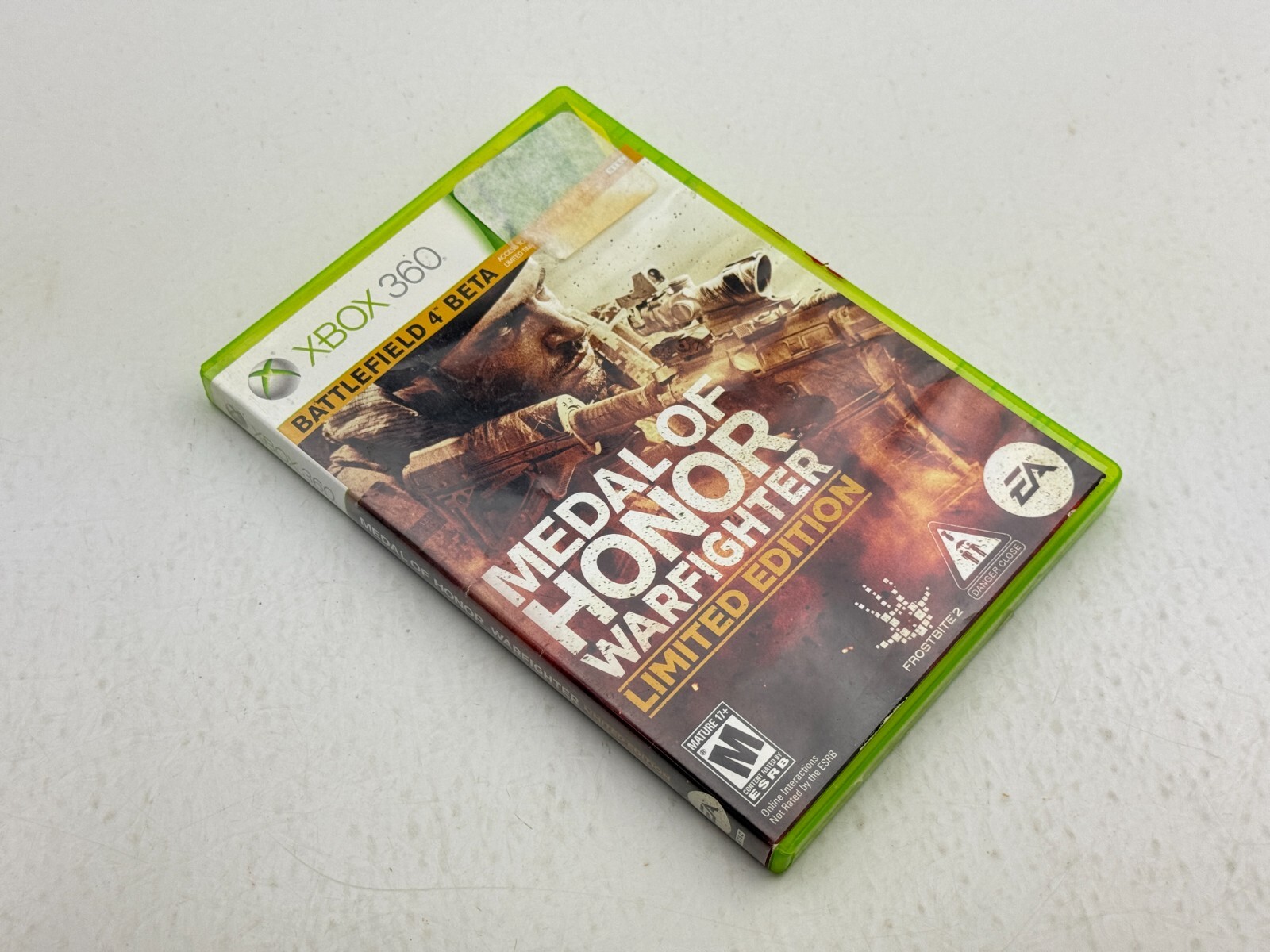 Microsoft XBOX 360 Battlefield 4 Beta Medal of Honor Warfighter Video Game