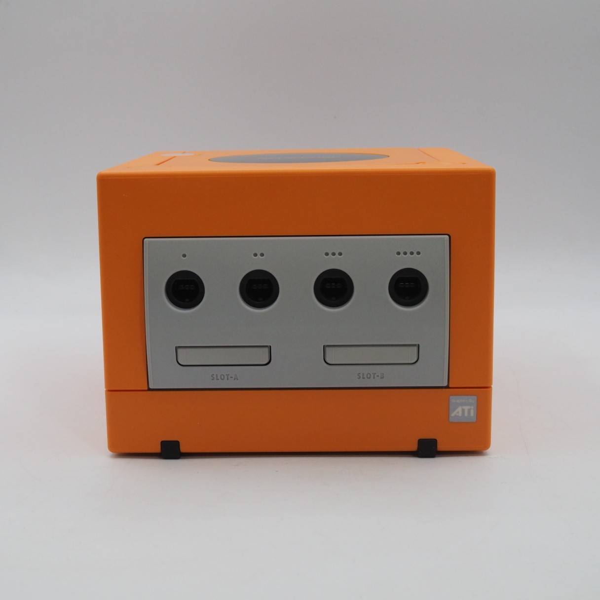 Nintendo GameCube Console System Orange + Game Boy Player Enjoy Plus Pack Boxed