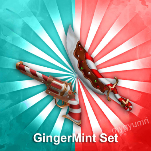 Roblox MM2 Cookiecane & Gingermint *CHEAPEST + LEGIT*