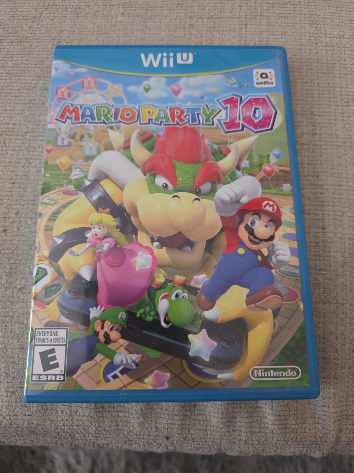 Mario Party 10 (Nintendo Wii U, 2015) COMPLETE Electronic Manual