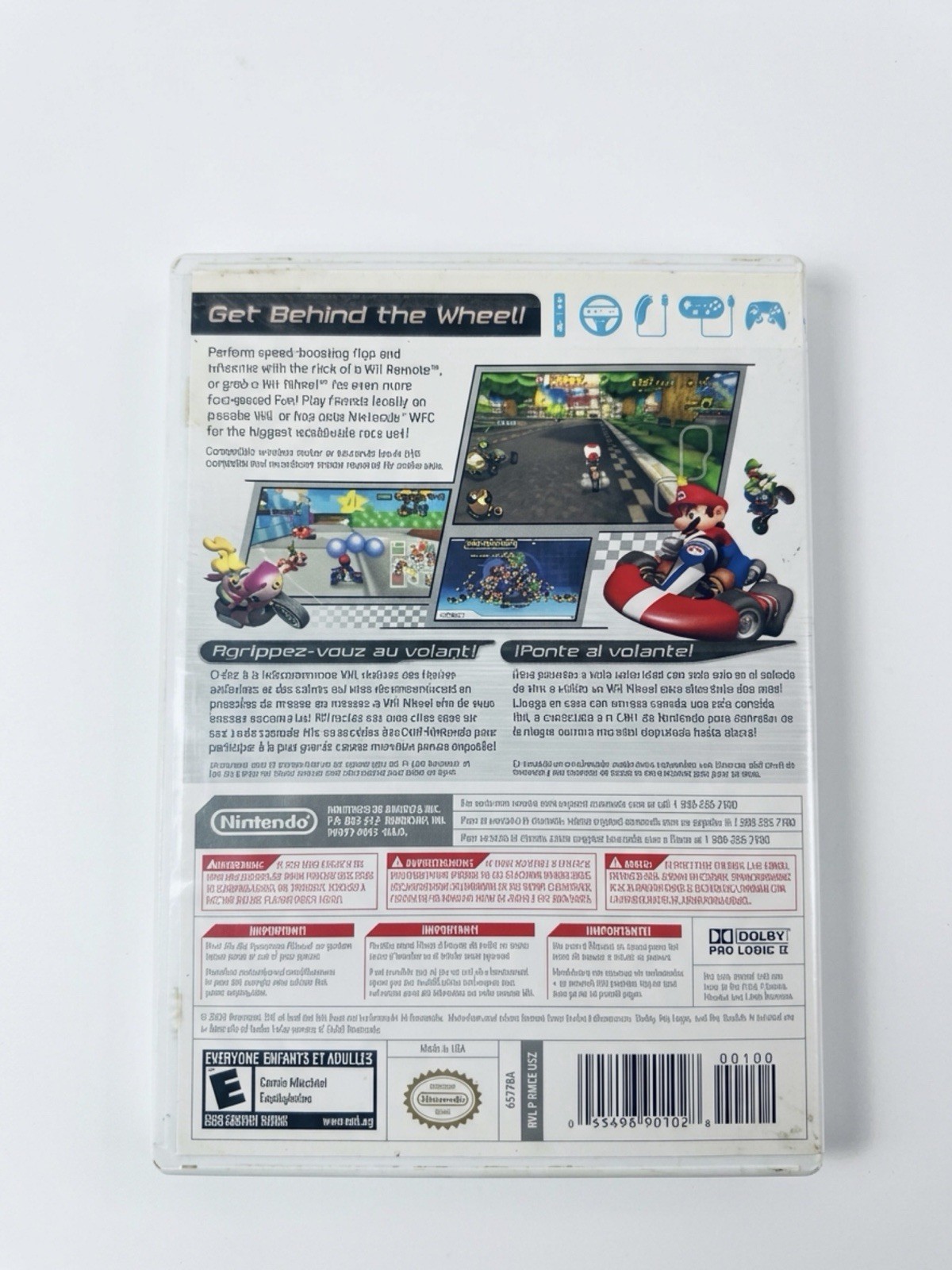 Nintendo Mario Kart Wii Nintendo Wii Manual Included NTSC-U/C (US/Canada)