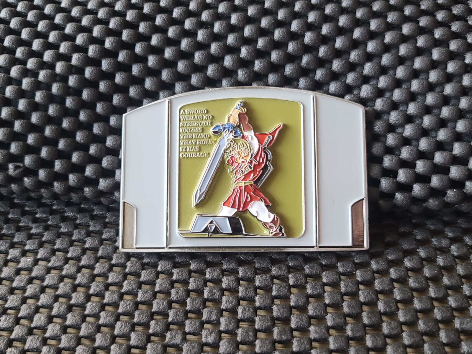 Legend of Zelda Ocarina of Time Challenge Coin Medal Nintendo 64 Promo US NAVY R