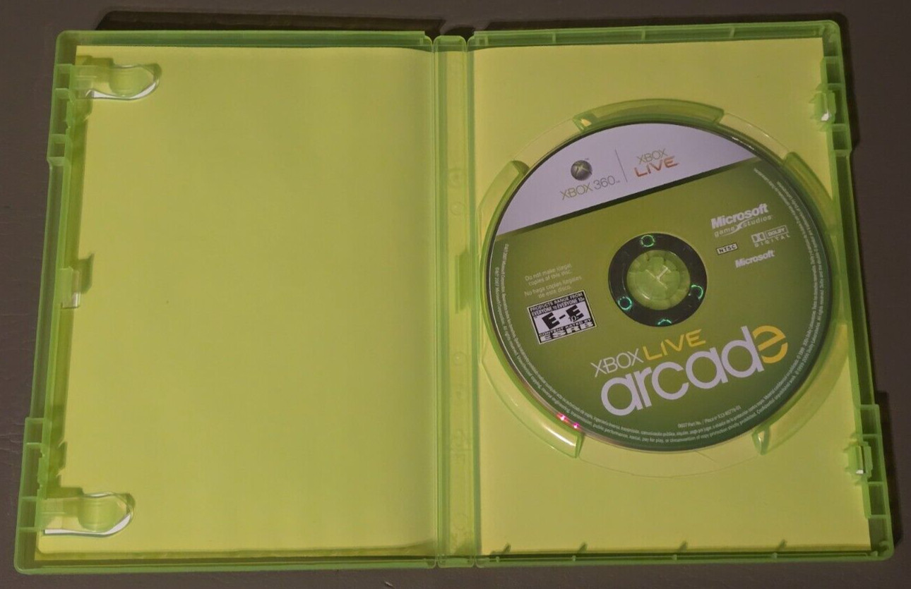 Xbox Live Arcade Compilation Disc Xbox 360 Loose Tested