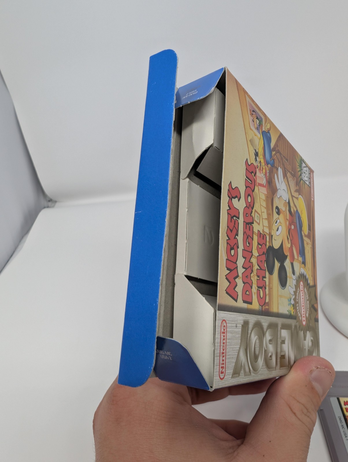 Mickey’s Dangerous Chase Nintendo Game Boy CIB Box Manual Inserts Tested Disney