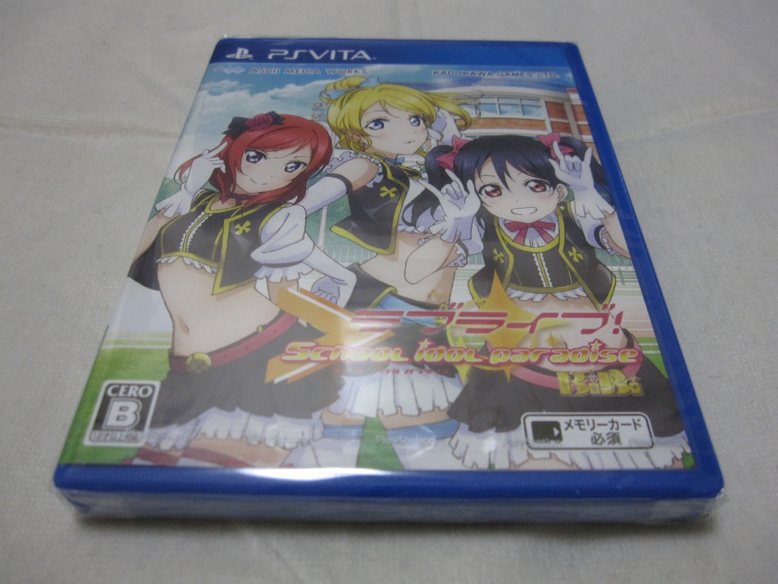 New 7-14 Days to USA Gamers Limited BOX Vita Love Live School idol Vol.1-3 Japan