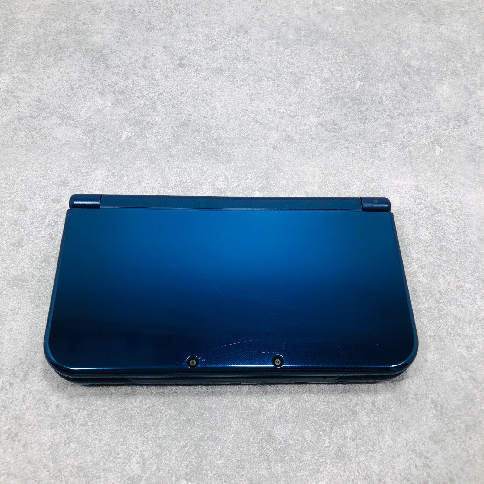 [Top IPS / EX+3] New Nintendo 3DS LL XL Metallic Blue console Japan NTSC-J 6-123