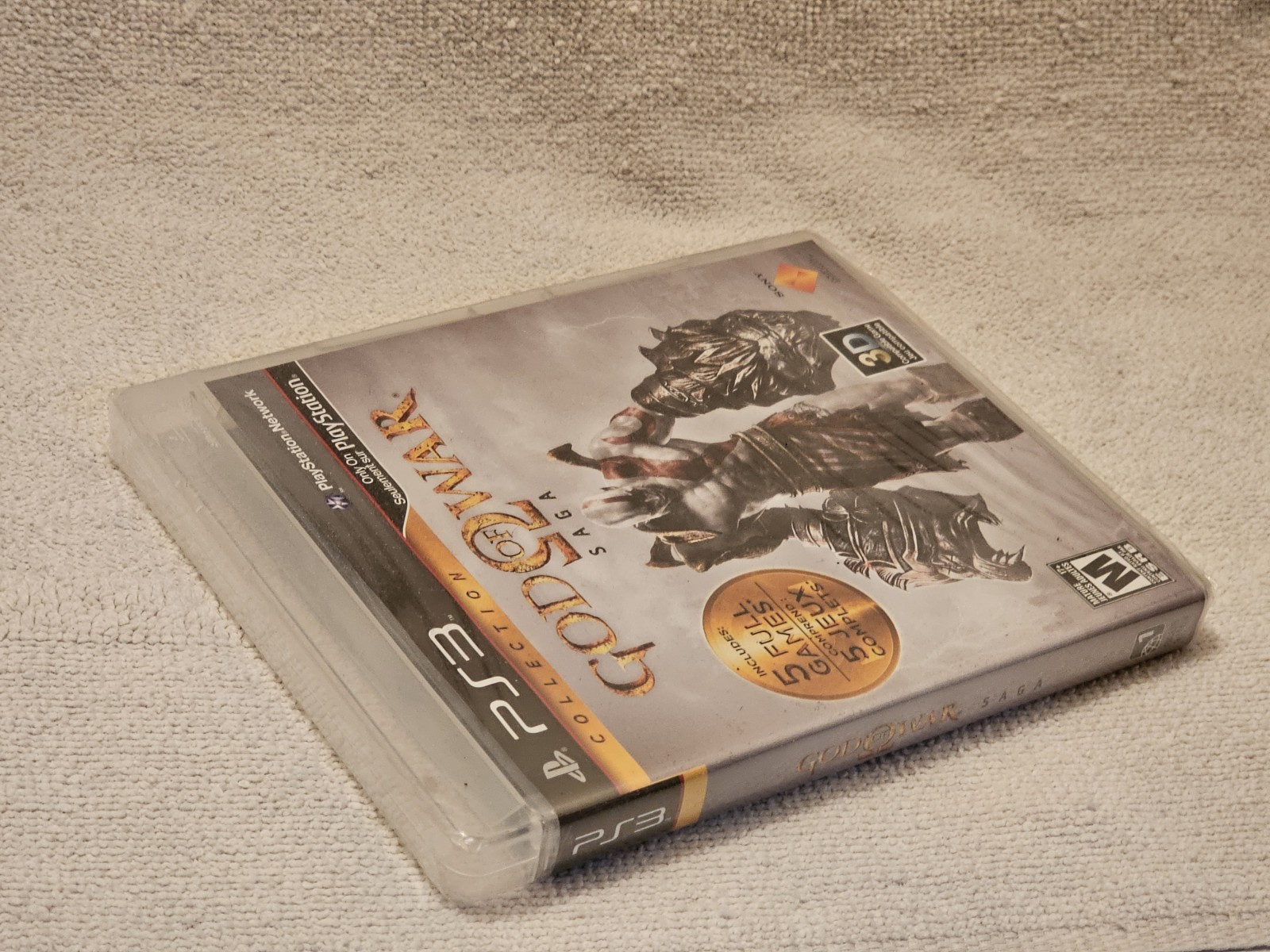 God of War Saga (Sony PlayStation 3, 2012) BRAND NEW. FACTORY SEALED
