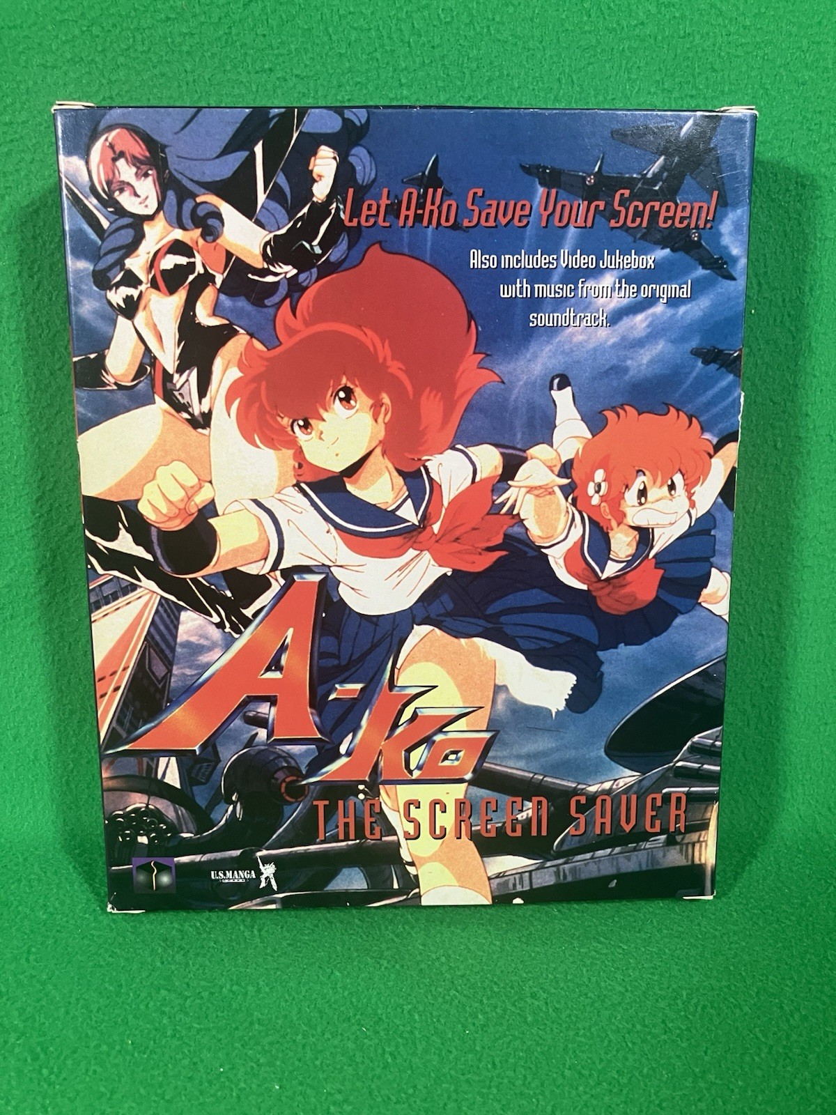 Project A-Ko PC Screen Saver – Big Box CD Anime Software – U.S. Manga – WIN/MAC