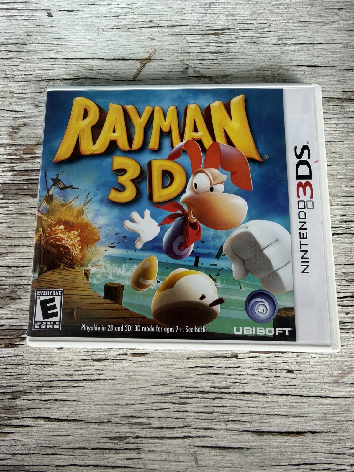 Rayman 3D (Nintendo 3DS, 2011) CIB Complete