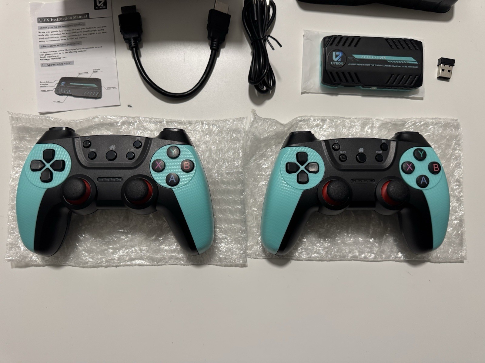 Game Console 128 GB With 50 000 Games AND 2 Controllers