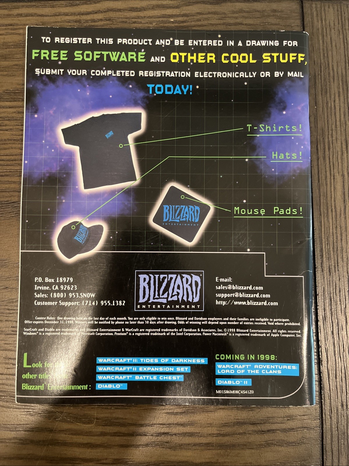 StarCraft Star Craft Blizzard Entertainment (PC Windows 95/NT, CD-ROM, 1997)