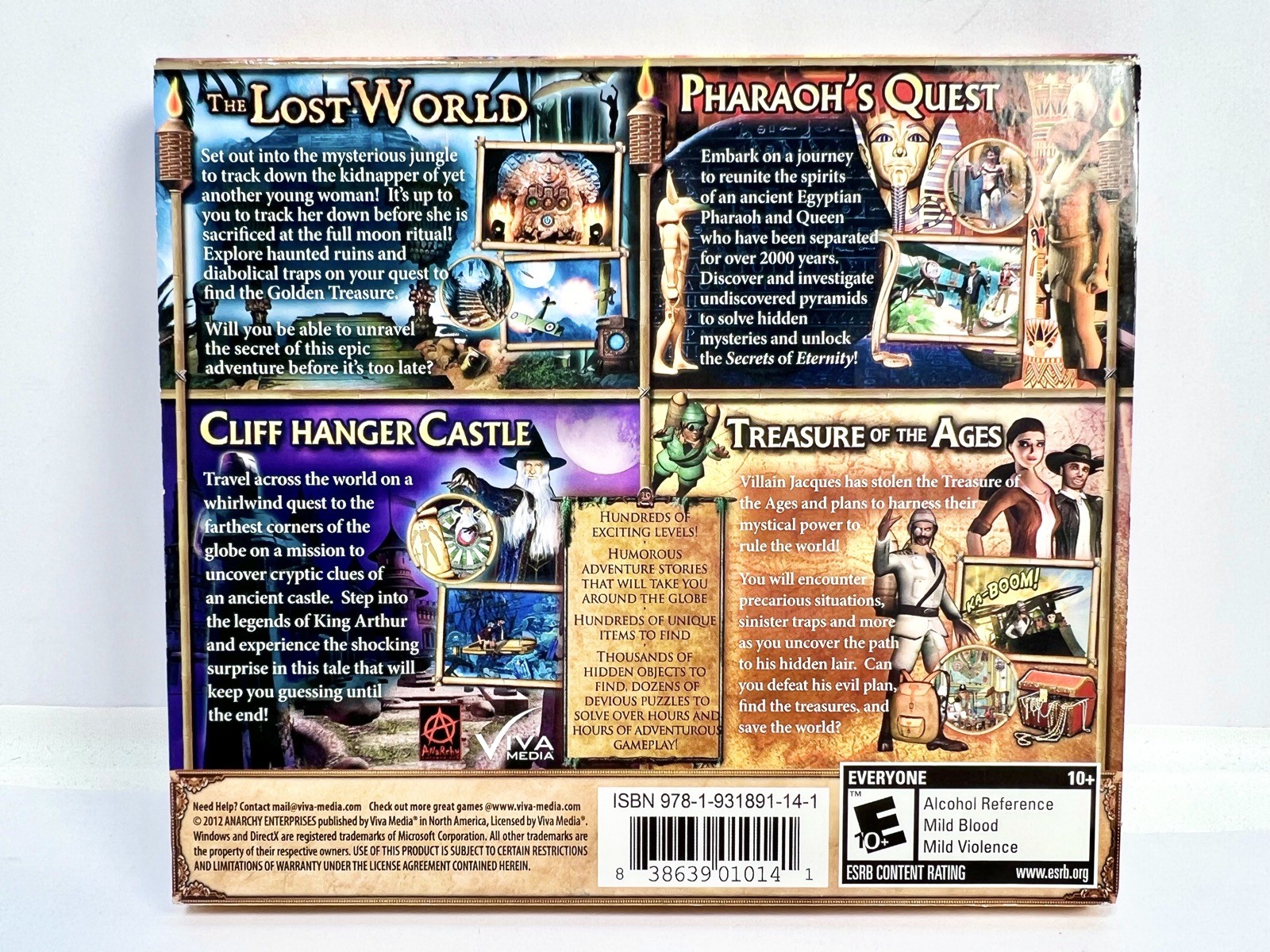 Hide & Secret: Bonus Edition 4 Pack Jewel Case (PC Adventure Game, 2012)