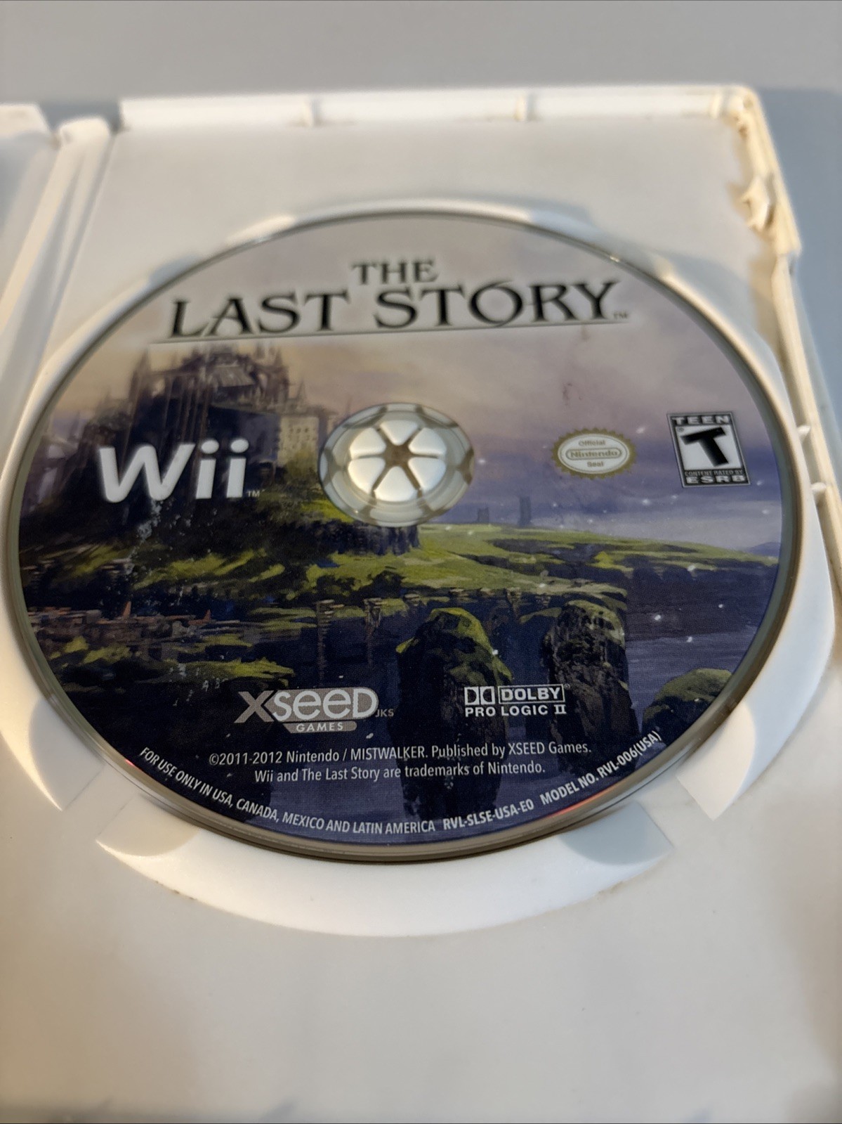 The Last Story (Nintendo Wii, 2012) CIB – Artwork Damage – Fast Free Shipping