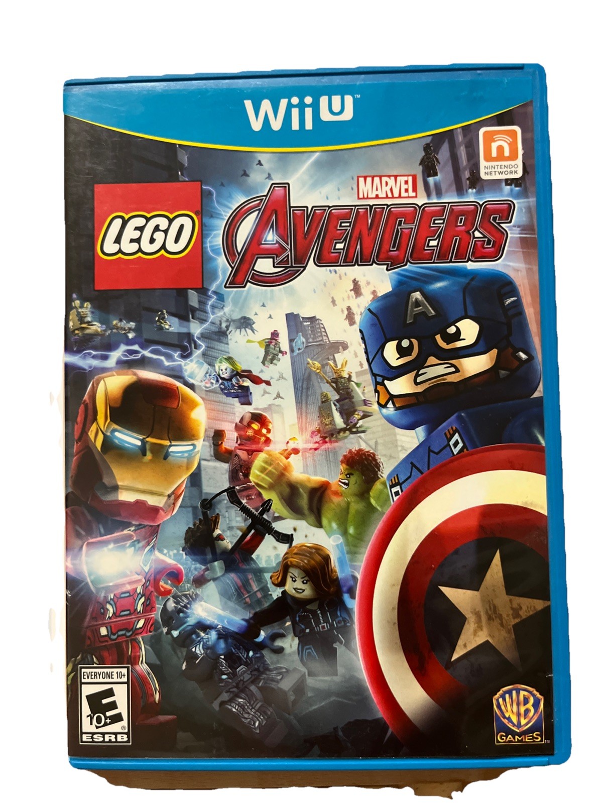 LEGO Marvel’s Avengers (Nintendo Wii U, 2016) CIB Captain America Hulk Iron Man