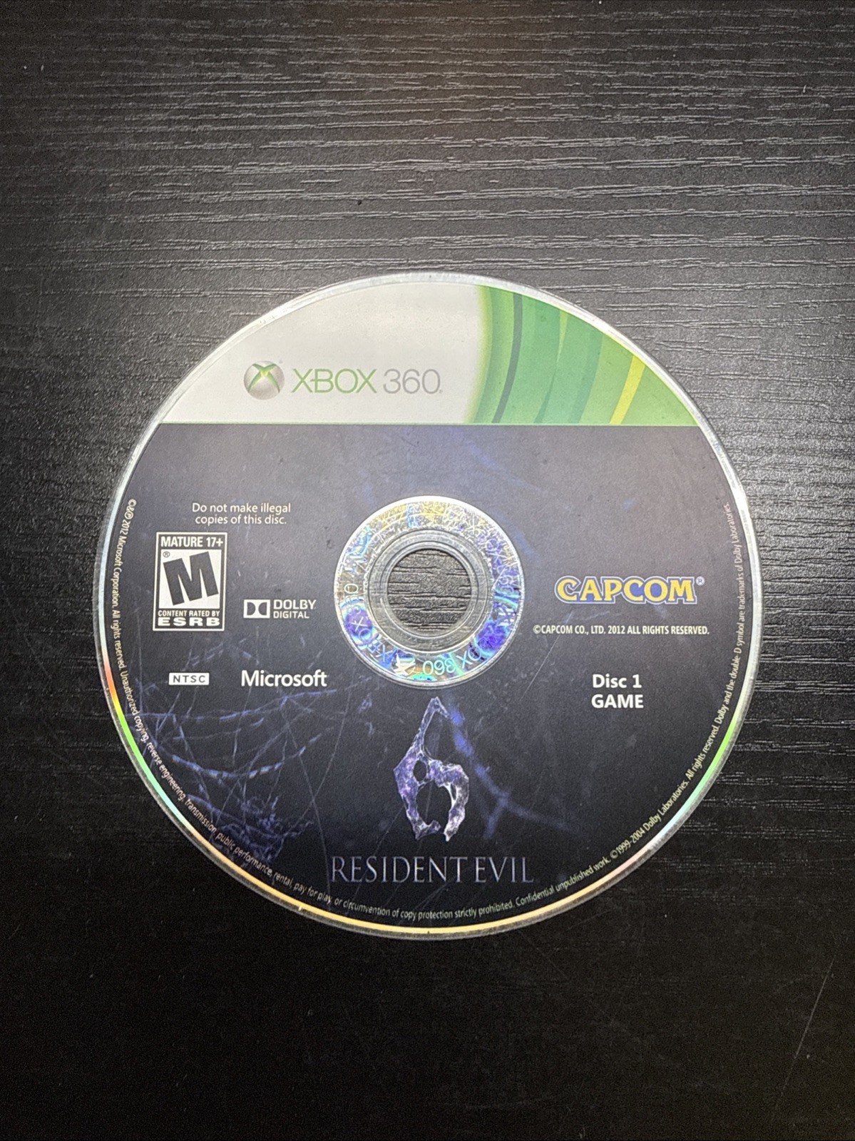 Resident Evil 6 (Microsoft Xbox 360, 2012)