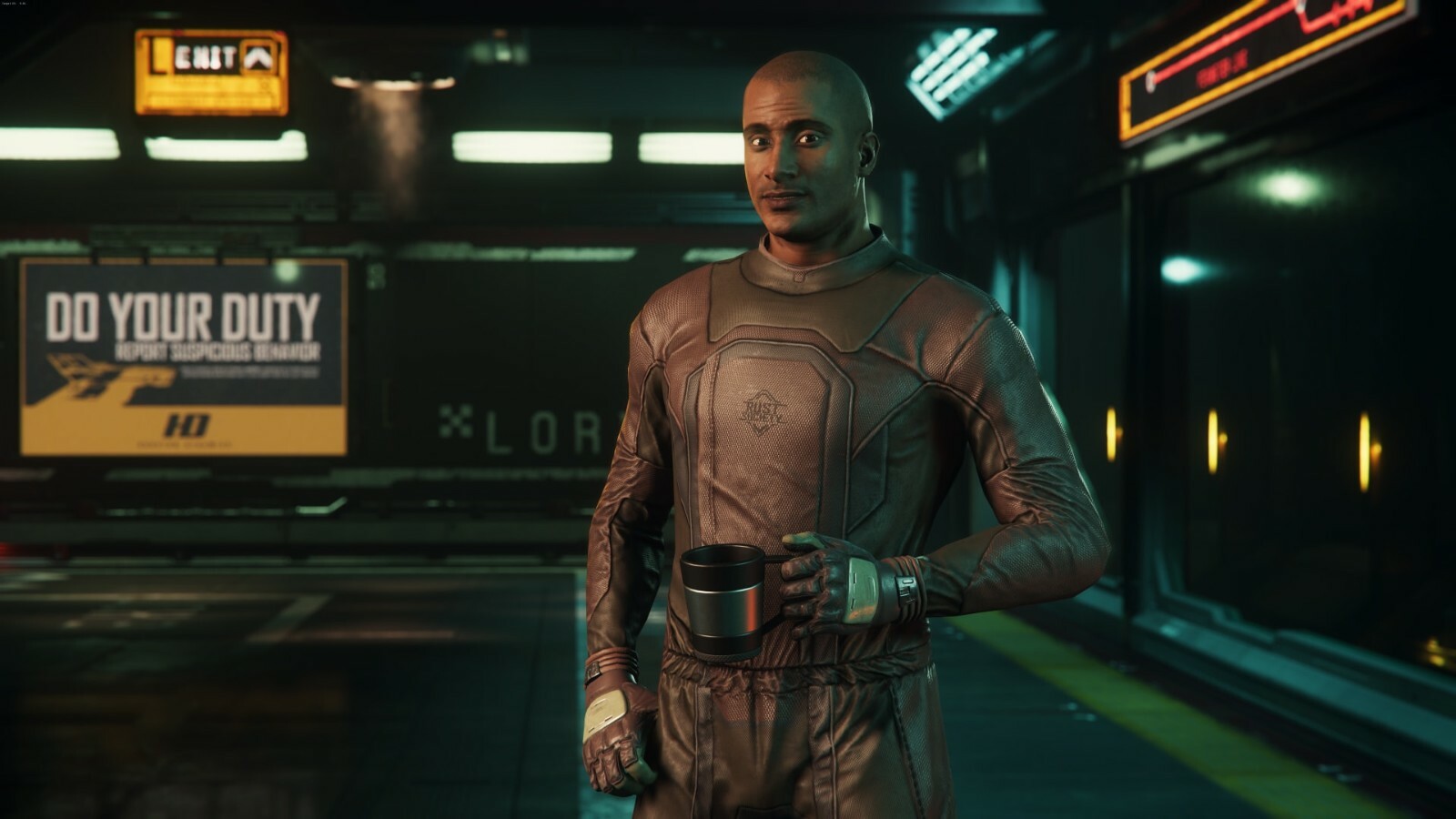 Star Citizen – RSI VENTURE RUST SOCIETY ARMOR SUIT – Complete Set + Pieces