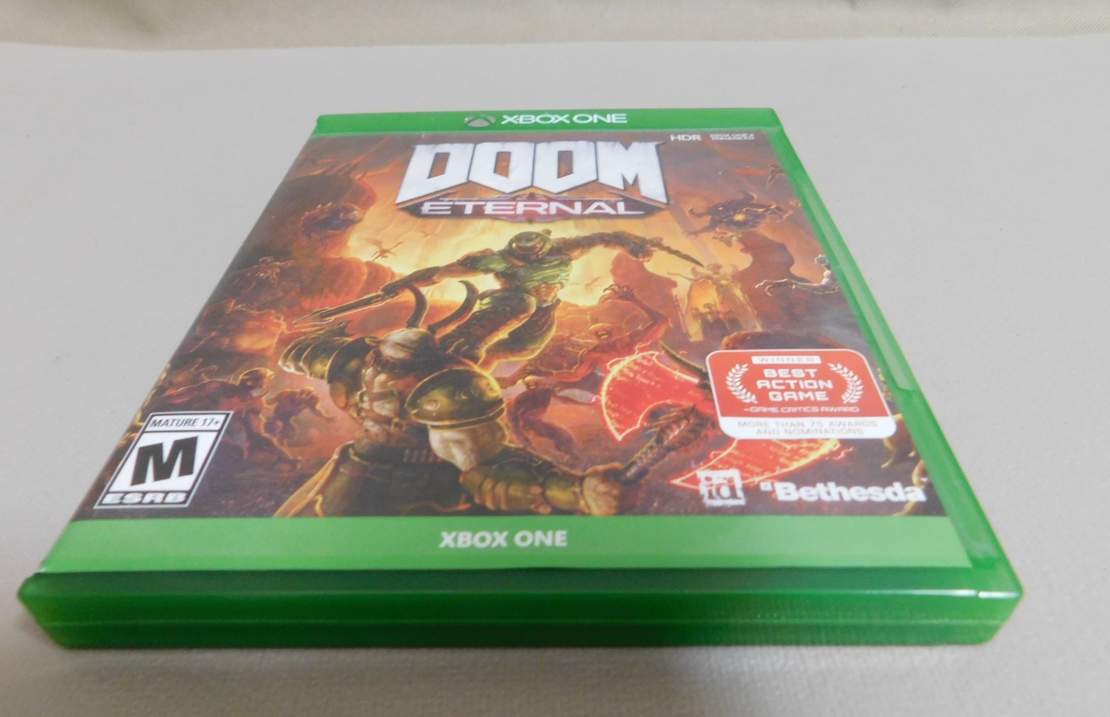 DOOM: Eternal for XBOX ONE Enhanced HDR VGC Disc Clean Tested