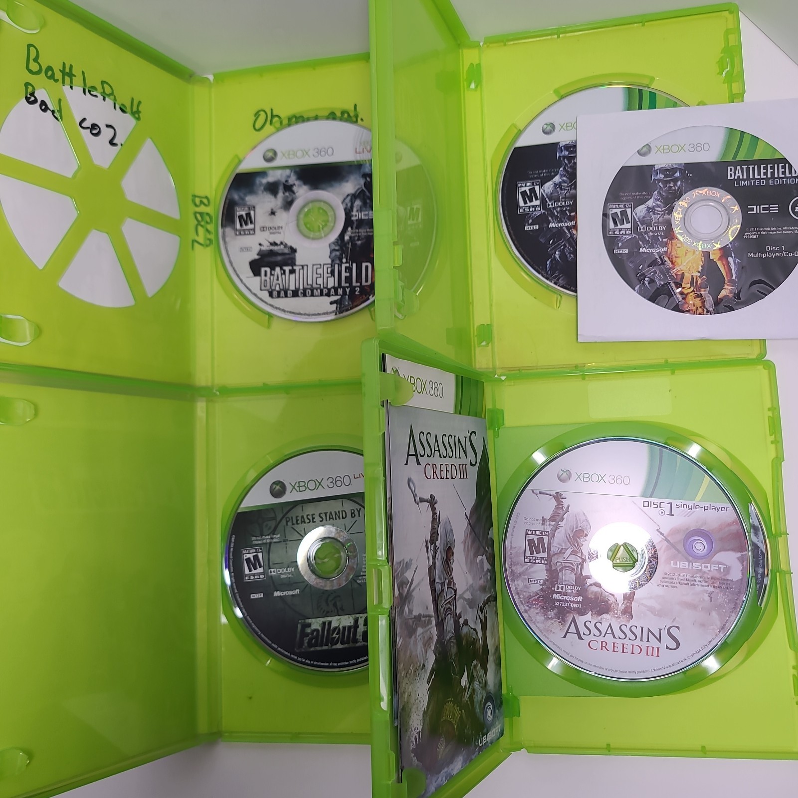 Xbox 360 Microsoft Game Bundle Lot of 20 Many are CIB Read Description