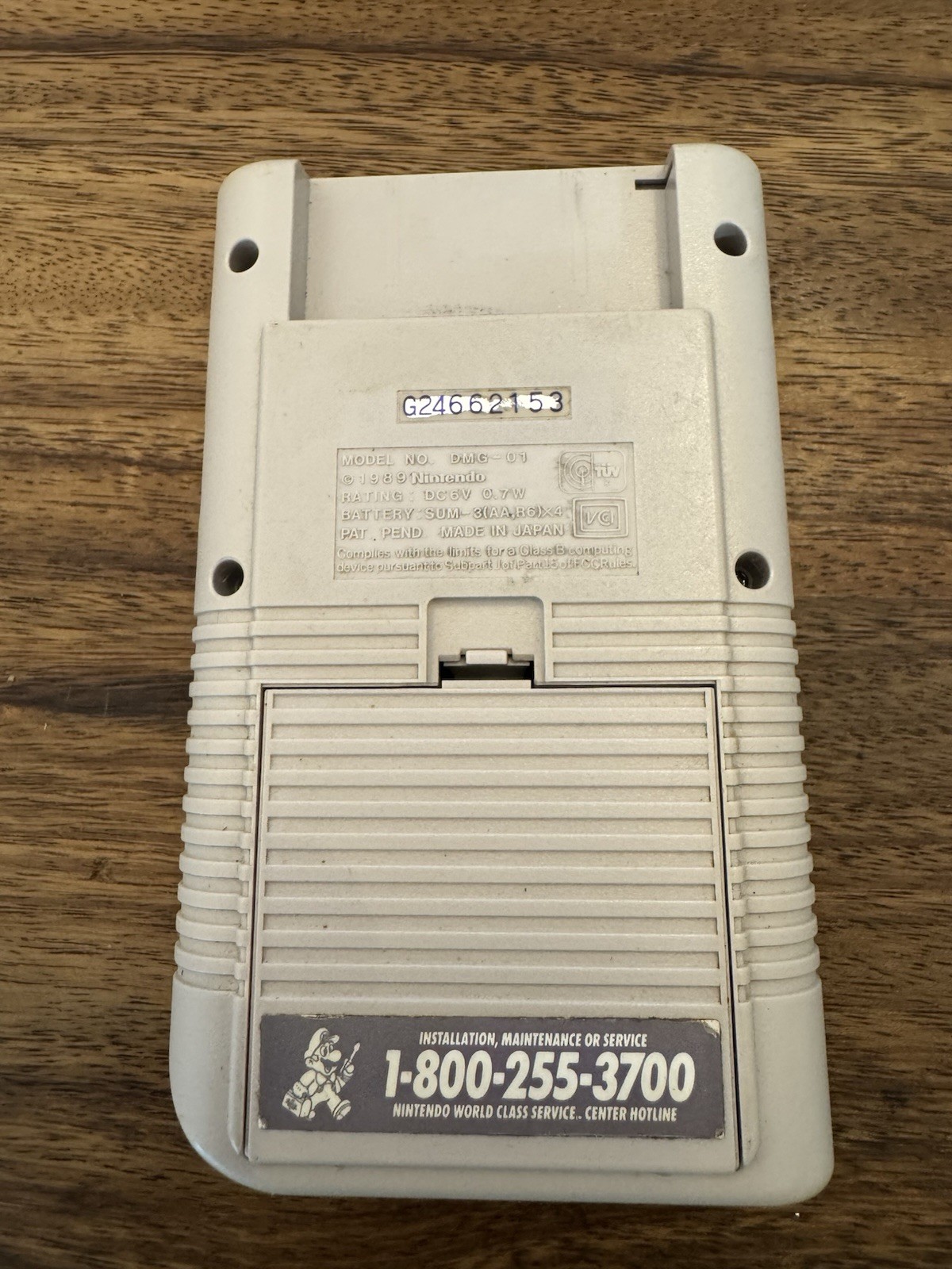 Original Game Boy 1989 DMG-01 Gameboy w/ Box, Foam, Cable, Inserts – WORKS!