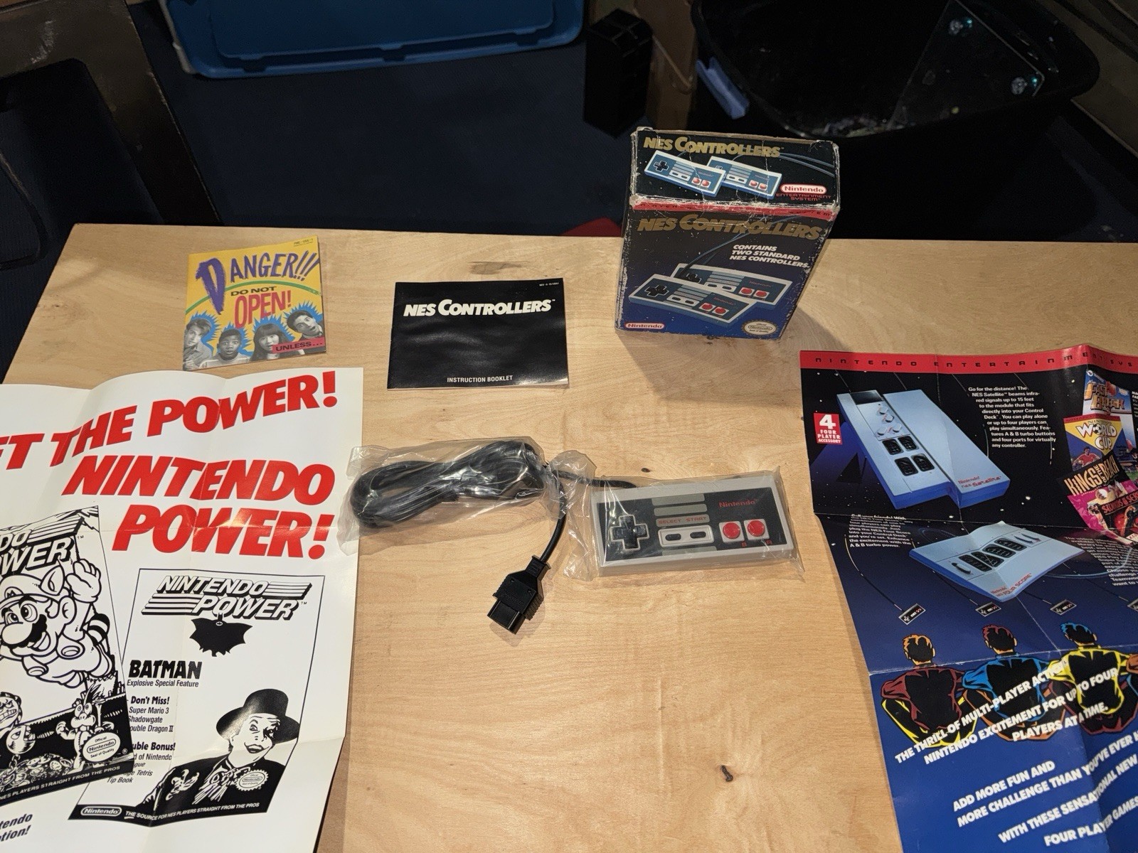 Classic NES Controller In Opened Box In Original Plastic READ FULL DESCRIPTION