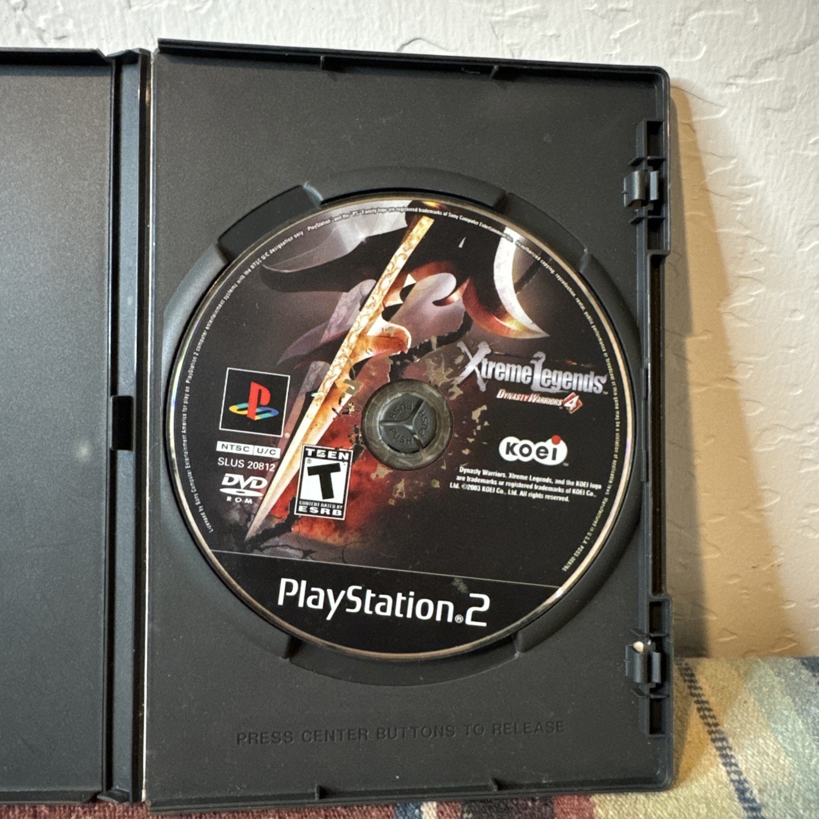 Dynasty Warriors 4: Xtreme Legends (Sony PlayStation 2, 2003)