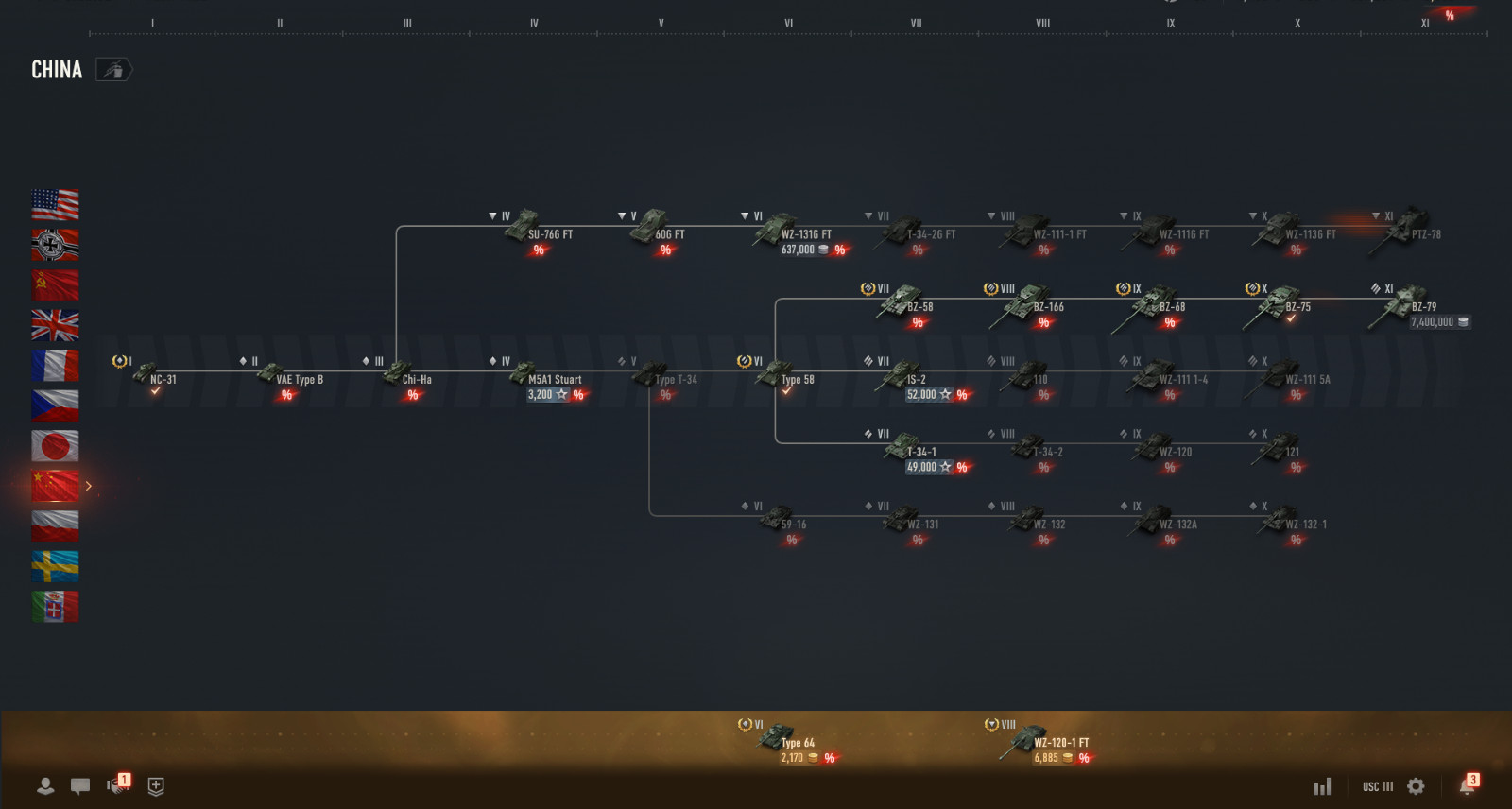 World of Tanks NA Concept 1 B,Schwertwal , EBR 75 FL 10, Tier 11s premiums and m