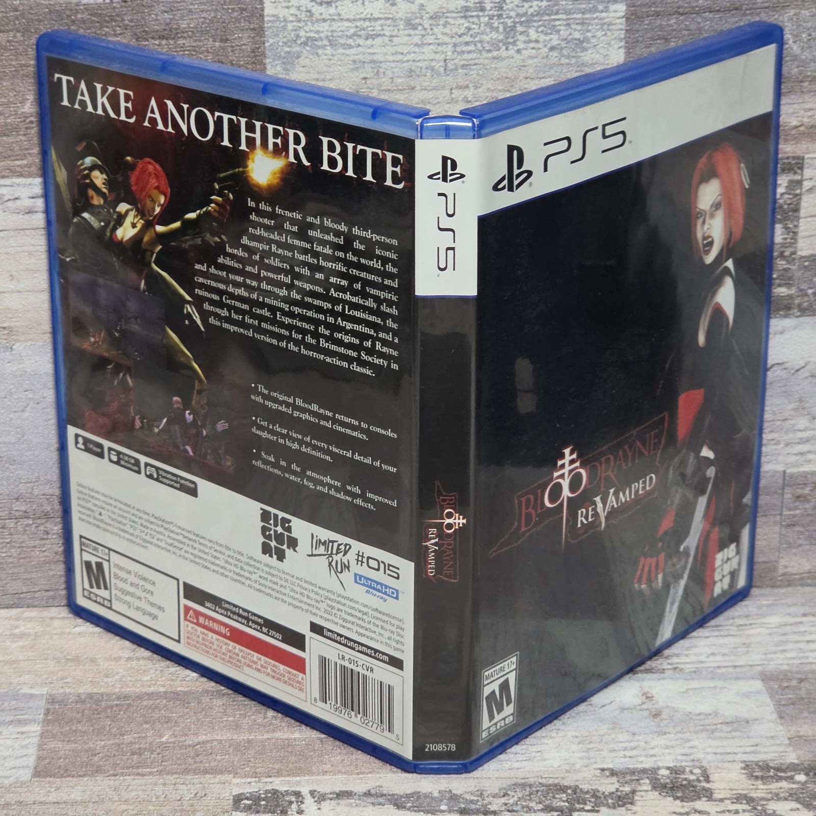 Bloodrayne Revamped Limited Run Games (PlayStation 5) Complete CIB Tested