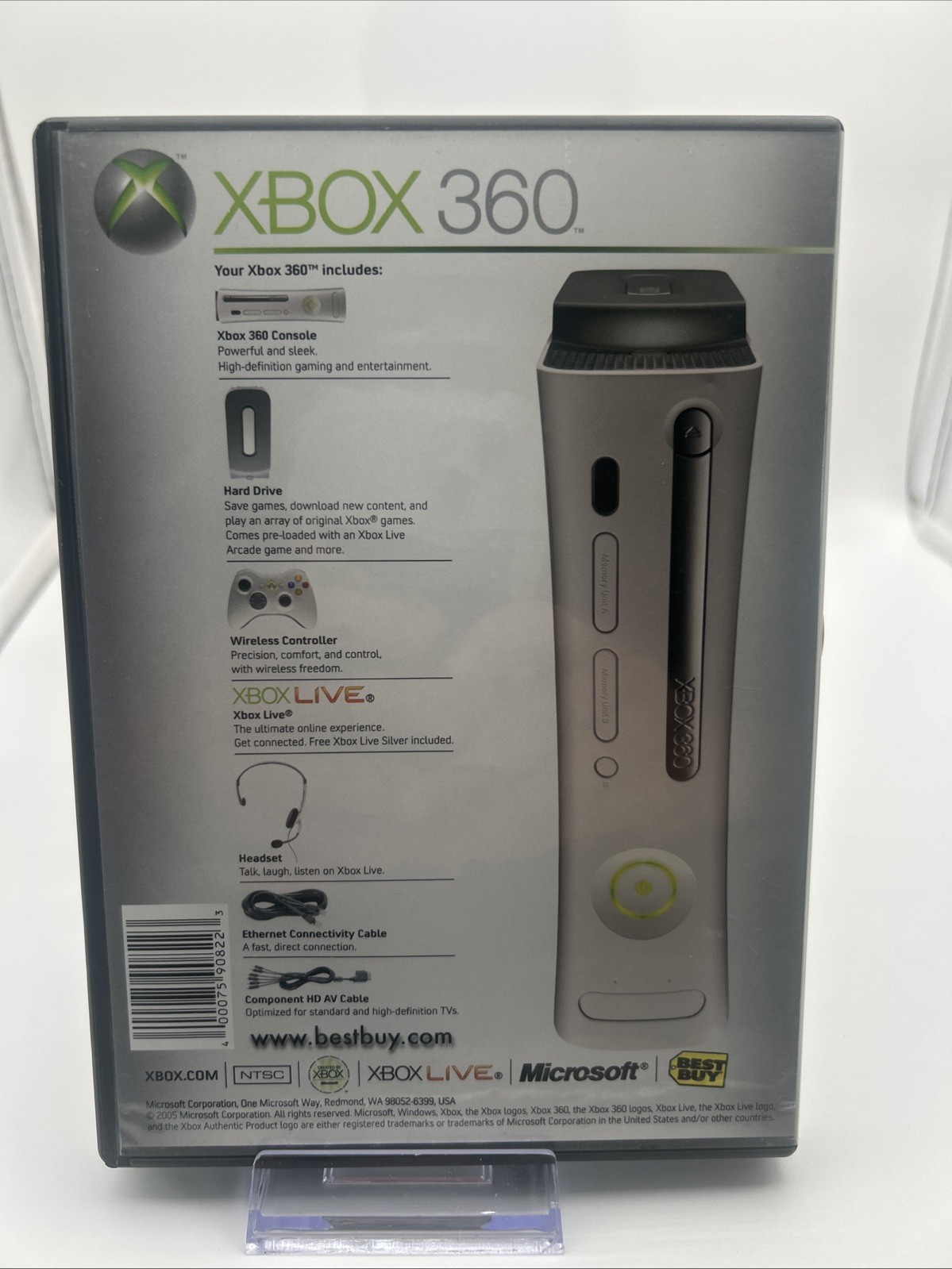 Rare Best Buy 2005 Xbox 360 Promotional Preview DVD (CIB) Mint Condition