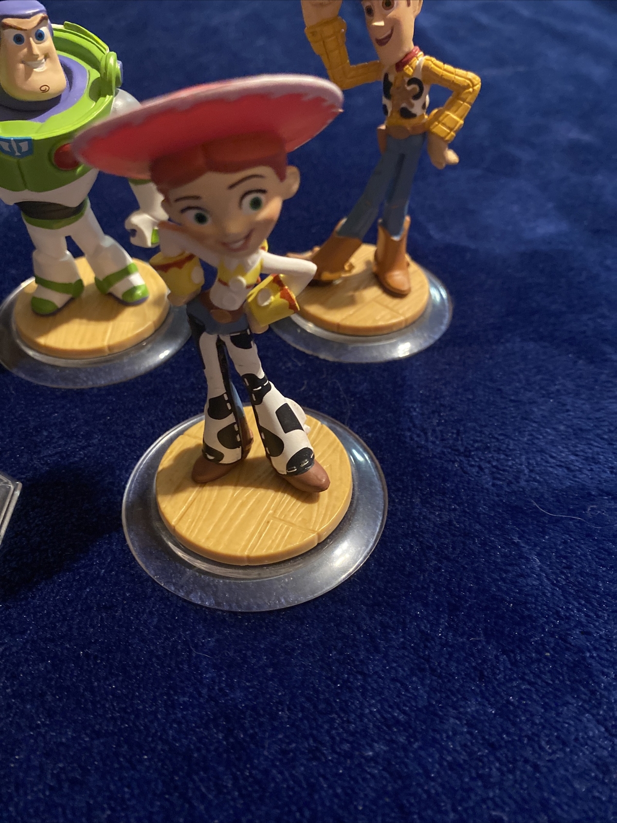 DISNEY INFINITY Toy Story Play Set Jesse Buzz & Woody Figures Wii Xbox 360 PS3