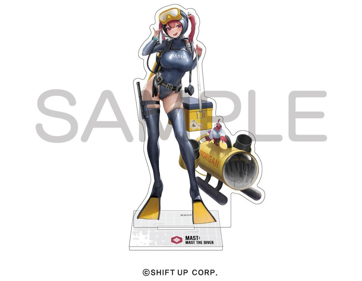 [Acrylic stand] Mast the Diver Goddess of Victory: Nikke Height 4.6 in New Japan