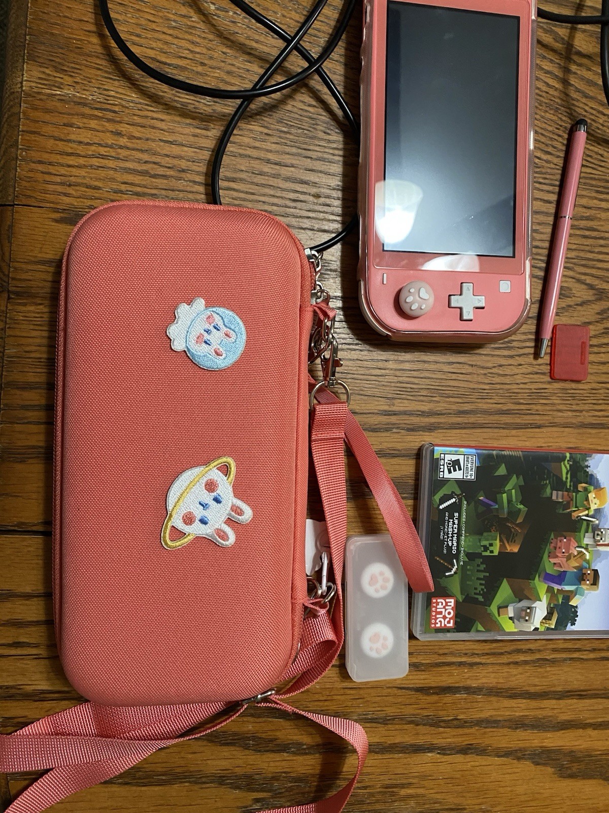 Nintendo Switch Lite Pink Bundle
