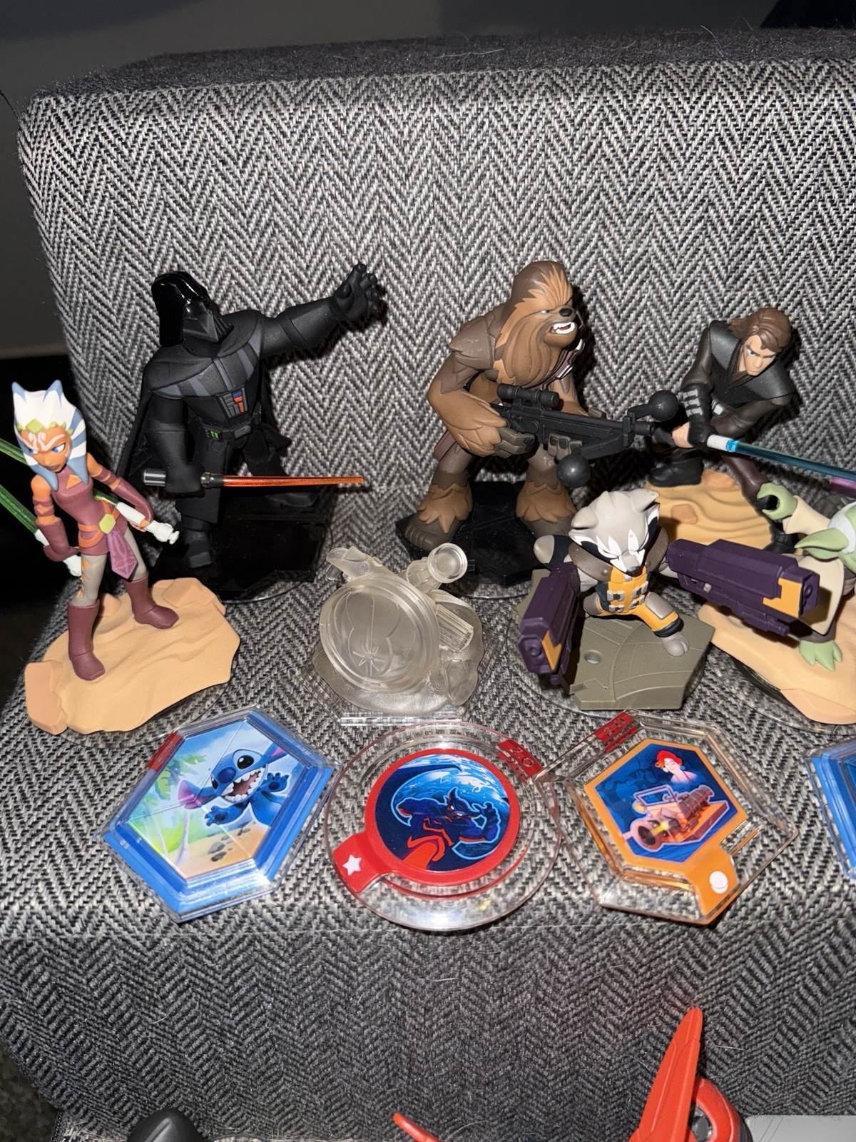 Disney Infinity Elsa, Anna, Mulan, Merida, Star Wars, Stitch, Baymax, Marvel Lot