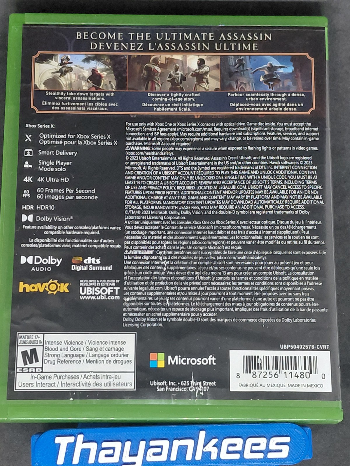 Assassin’s Creed Mirage Standard Edition Microsoft Xbox One & Series X -Tested