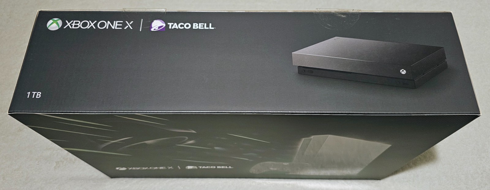 Microsoft Xbox One X Taco Bell Eclipse Limited Edition Promo – Brand New Sealed