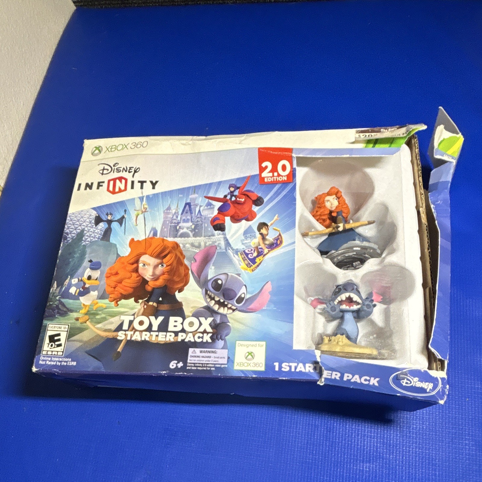 Disney Infinity 2.0 Edition Toy Box Starter Pack Xbox 360 Merida Stitch