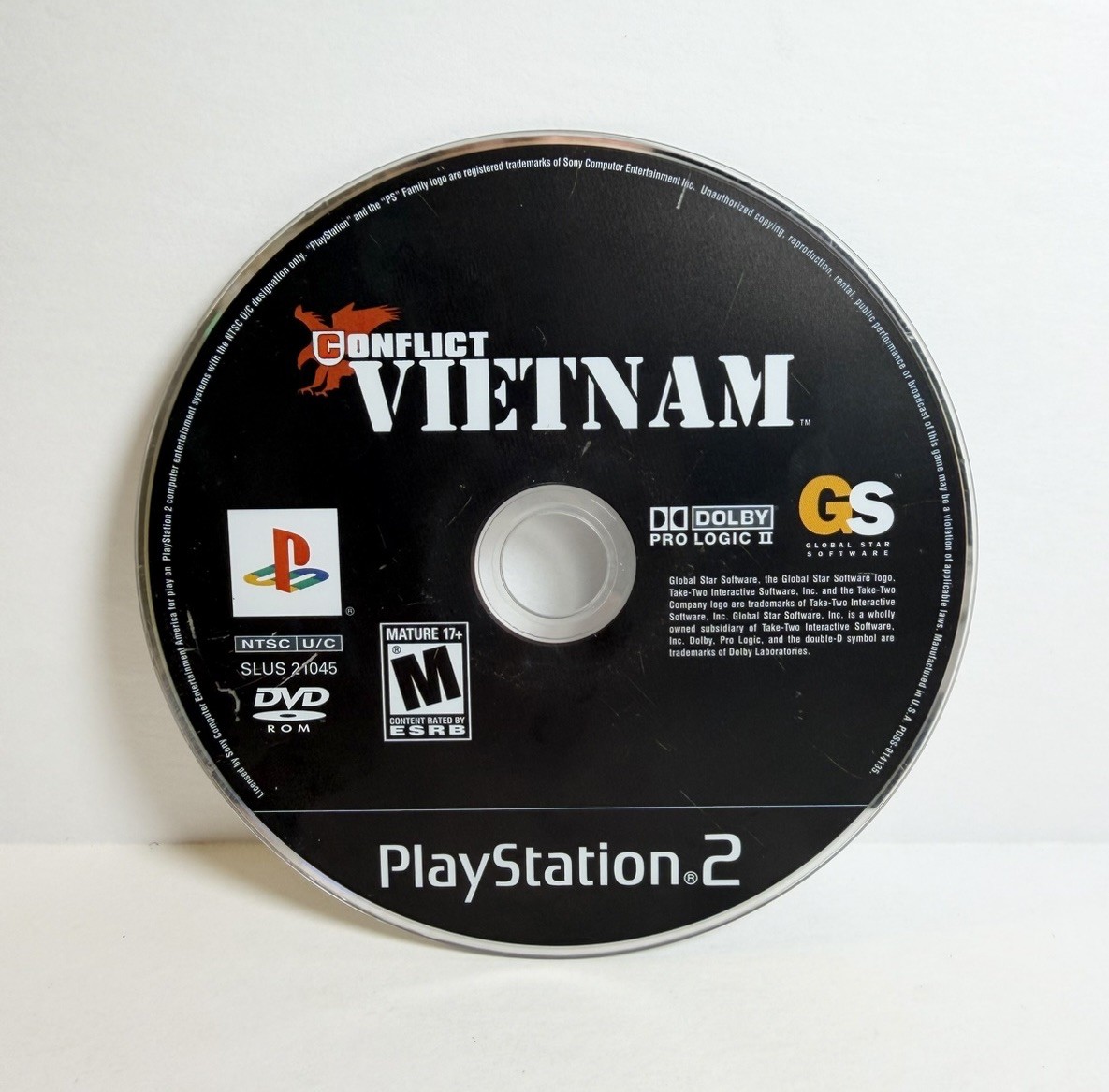 Conflict Vietnam – Sony PlayStation 2 PS2 – Disc Only – Tested