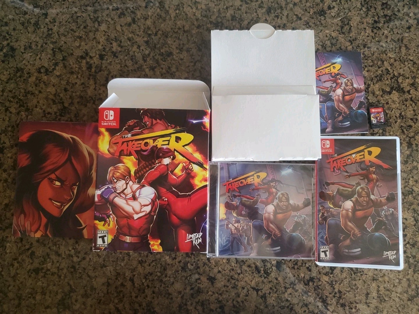 The Takeover Collector’s Edition Nintendo Switch Limited Run Games Played Once