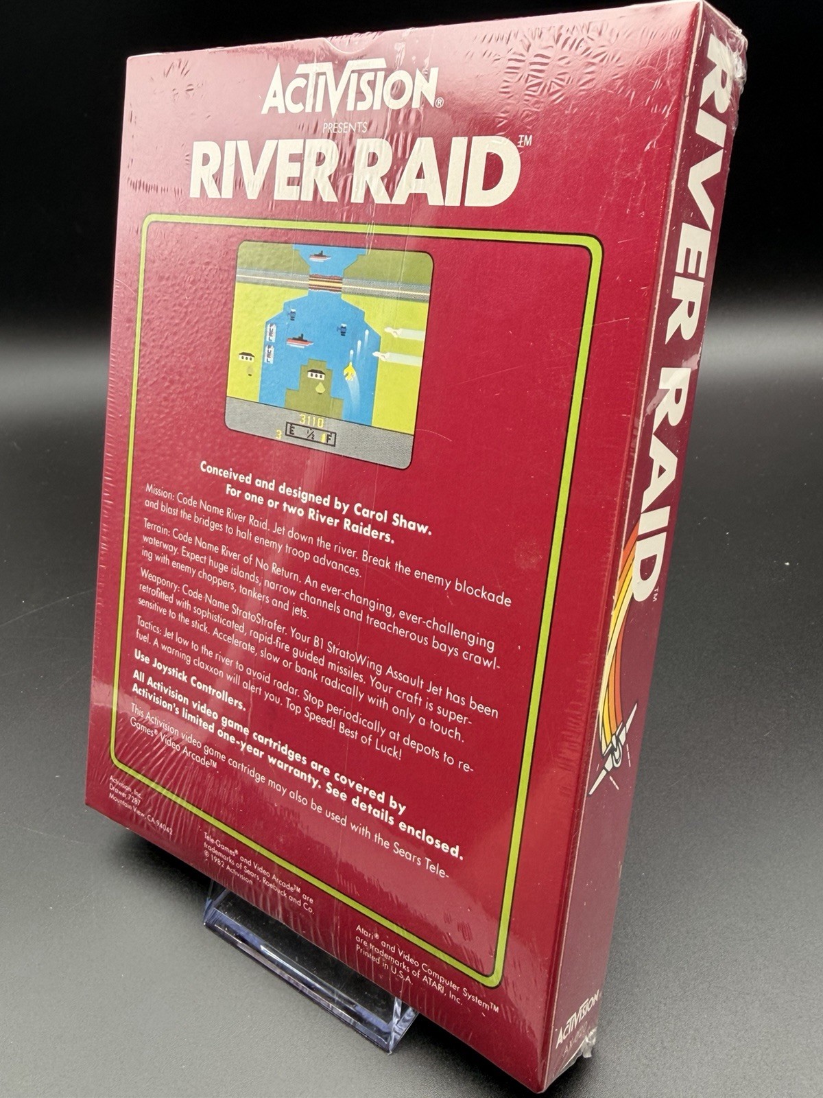 River Raid (Atari 2600) — Brand New Factory Sealed • Fast Shipping!