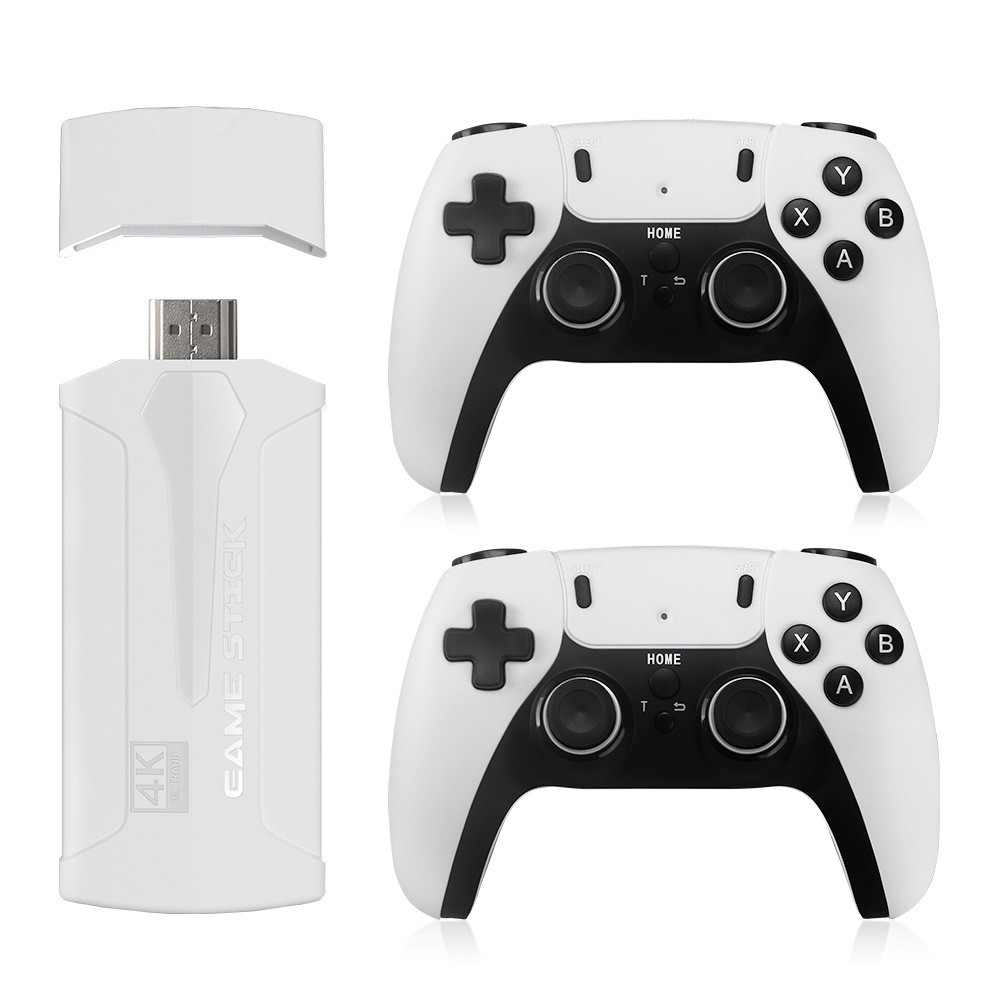 M8 PLUS 4K Retro Game Console Dual Controller USB TV Game Stick 32GB 64GB 128GB
