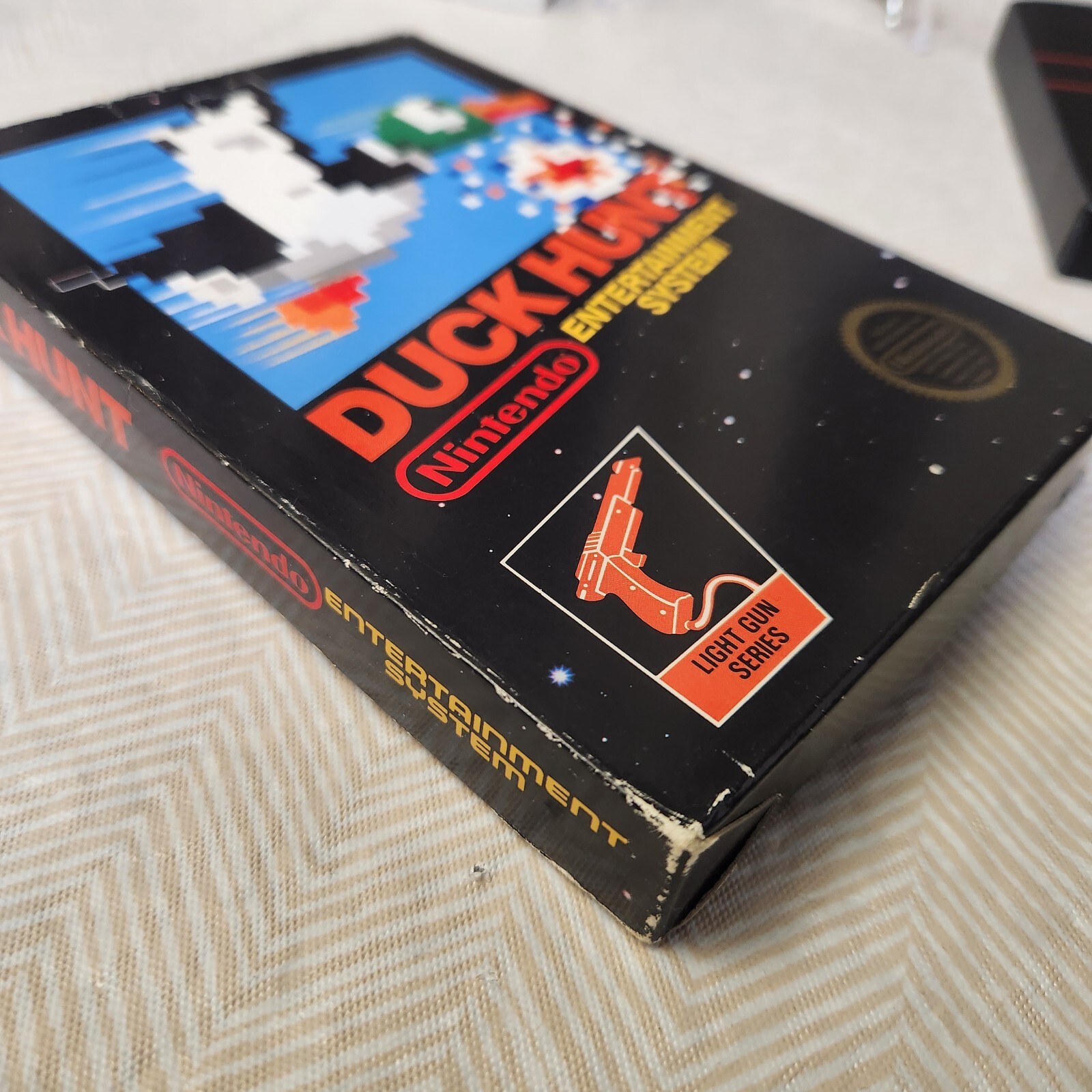 DUCK HUNT – NES – CIB – Circle Seal – Complete! Hang Tab Black Box 5 screw