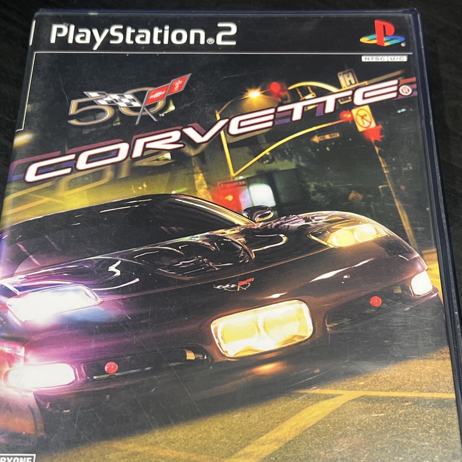 Corvette (Sony PlayStation 2, 2004) Racing Video Game – PS2 – No Manual TESTED