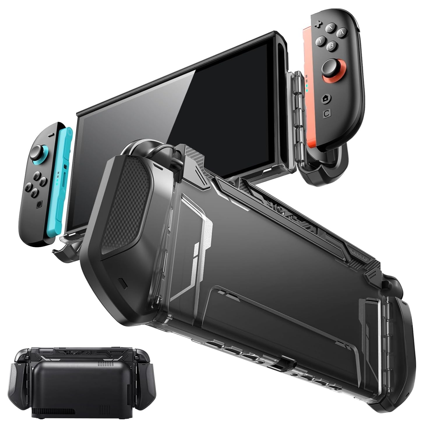 Mumba For Nintendo Switch 2 Dockable Case +HD Screen +Carrying Case +JoyCon Case