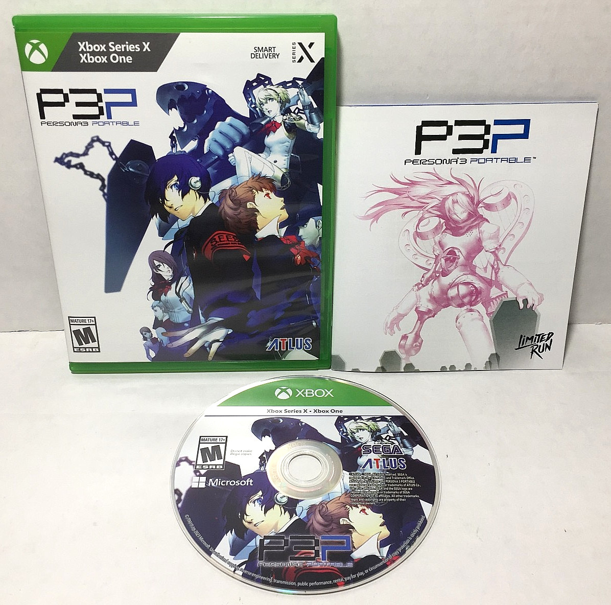 PERSONA 3 PORTABLE Xbox One SERIES X Limited Run Games #009 – OPEN Unplayed MINT
