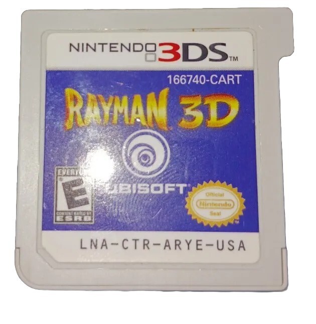 Rayman 3D Nintendo 3DS