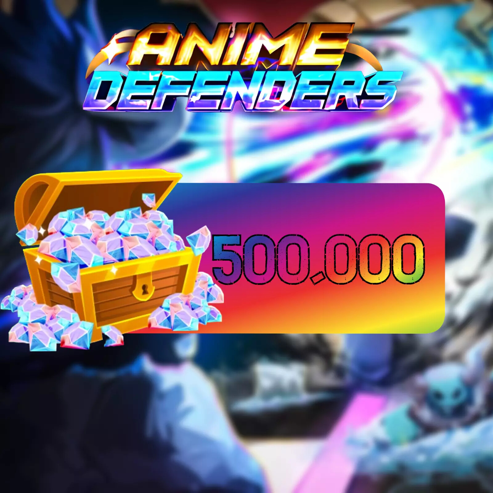 Anime Defenders | Gems | Cheap & Fast Delivery