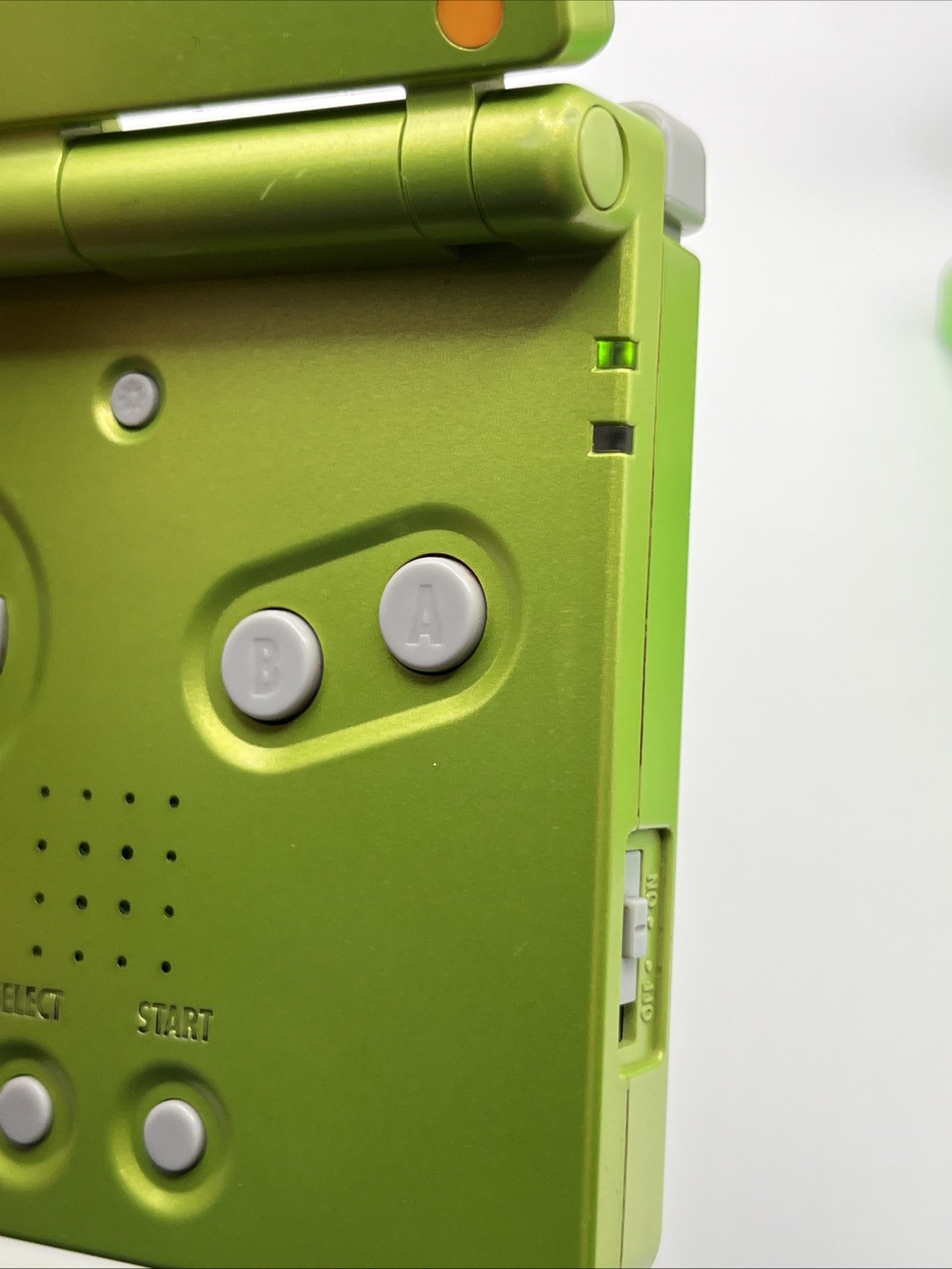 Nintendo Game Boy Advance SP Lime Green Edition W Charger – Case & Game