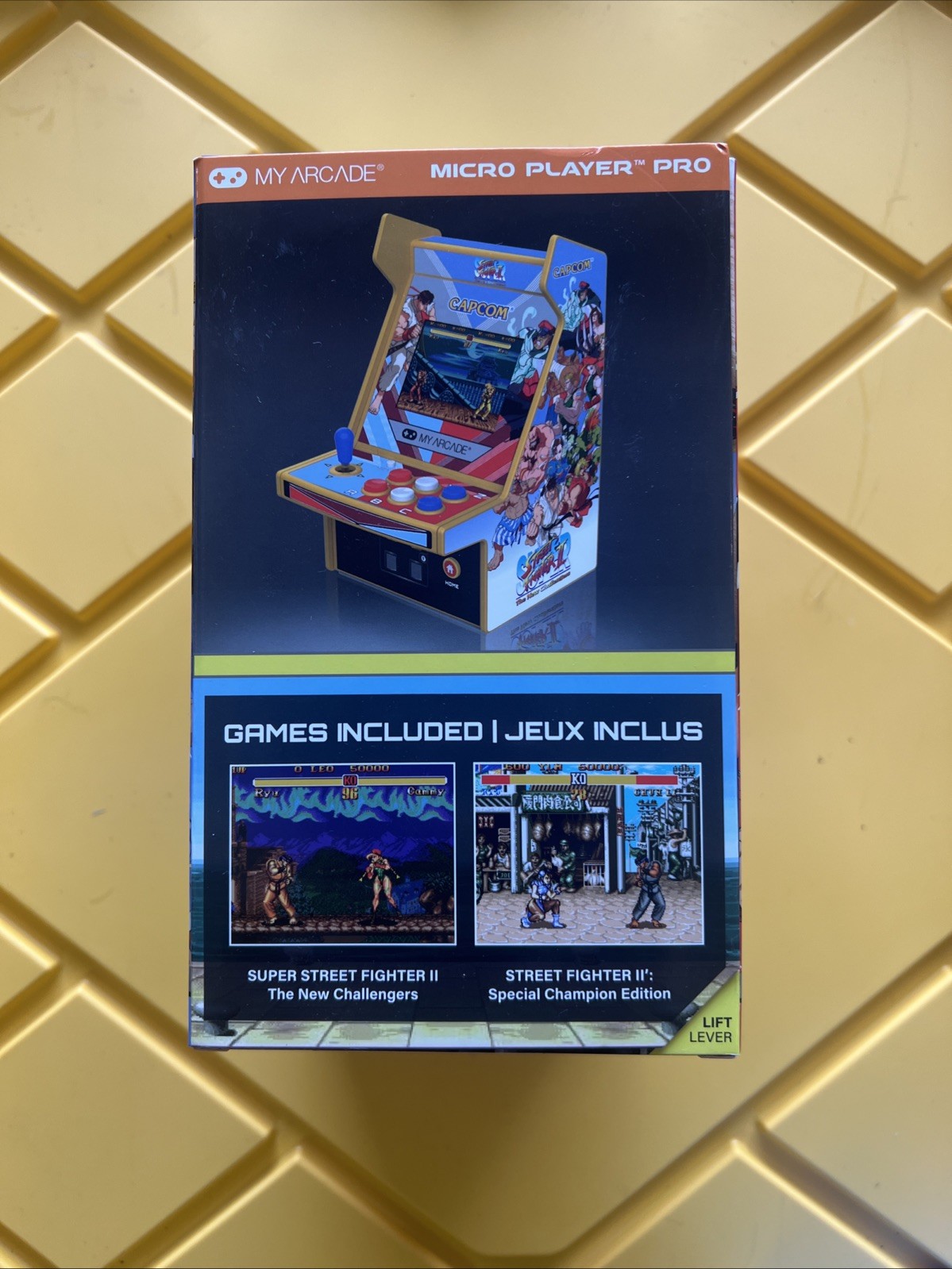 New My Arcade Super Street Fighter II Micro Player, 6.75″ Mini Arcade Game